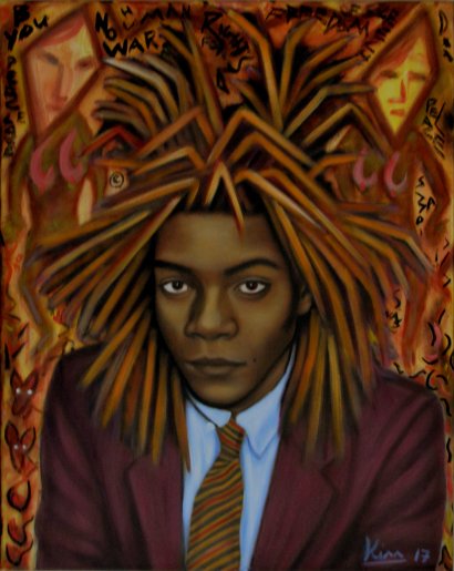 Oil Painting > Crown of Thorns > Jean Michel Basquiat